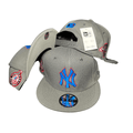New York Yankees Gray-Blue with Special Edition Patches - Snapback Cap